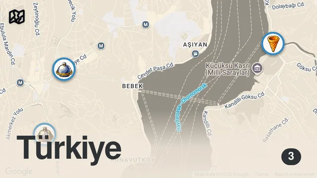 Map of Nokta Atışı Lezzetler (Hesaplar Senden Bölüm 2) - Ayaküstü Lezzetler