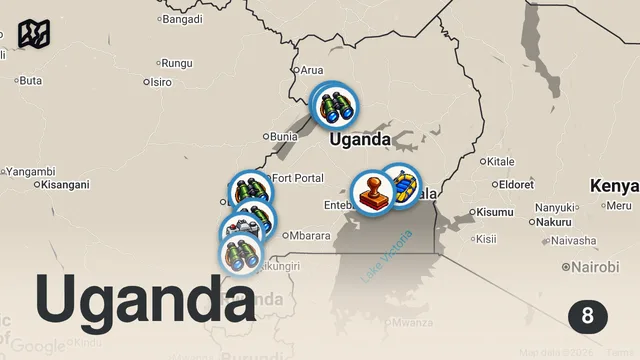 Map of Saving 3 Days Of This Young Boy In The Most Touristic Market in Kampala, Uganda 🇺🇬
