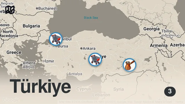 Map of HER ŞEY HAZIRSA BAŞLAYALIM SERİSİ