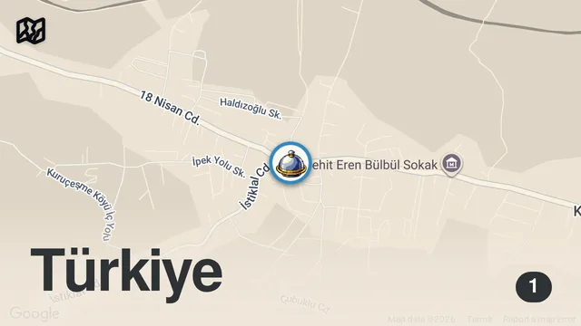 Map of 250 GRAM KÖFTE 68 LİRA | KAZIMPAŞA KÖFTESİ ERDOĞAN