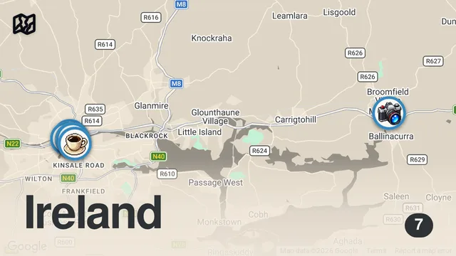 Map of CORK CITY: IRELAND'S FOODIE CAPITAL