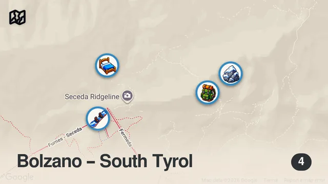 Map of Traumtour 😍🙌 Mit wem würdest du hier gerne wandern?