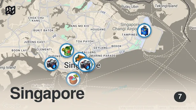 Map of TOP 10 things to do in SINGAPORE | Travel Guide 4K