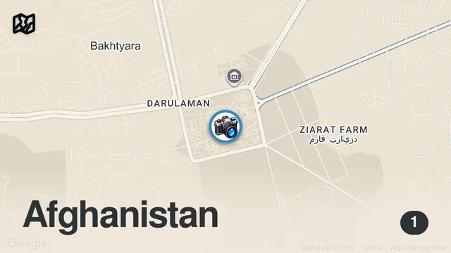 Map of A Day Inside The Most Feared Country In The World — Afghanistan Under Taliban, Kabul, Istalif 🇦🇫