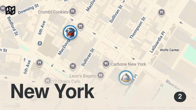 Map of How a Master Chef Serves British Bistro Food at NYC's Hottest New Restaurant — The Experts
