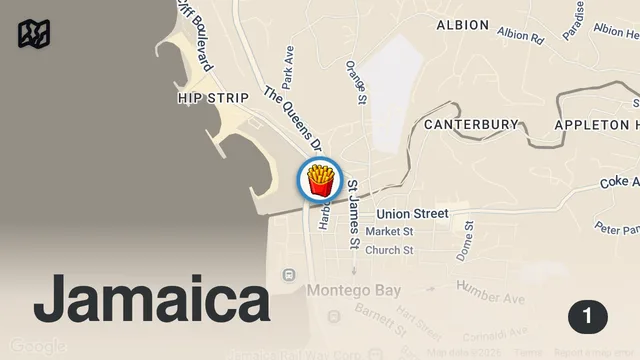 Map of I Tried the World’s Best KFC!! (You Won’t Believe Where It Is)