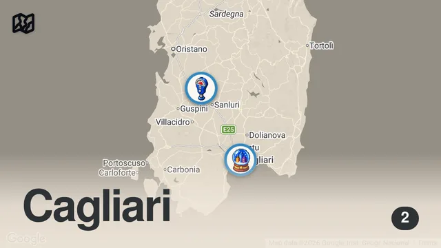 Map of Italian Food in Sardinia!! LOBSTER + Fried Calamari on a Boat! | Sardinia, Italy