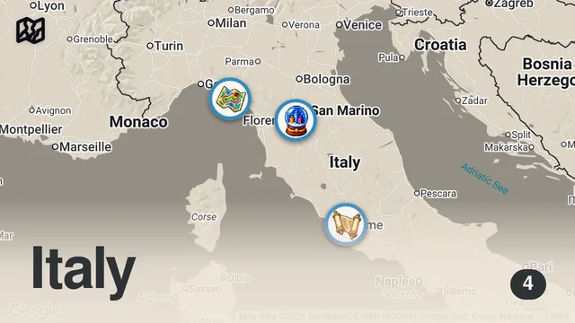 Map of The Perfect 10 Day Italy Itinerary For First Timers | Detailed Italy Vacation Guide