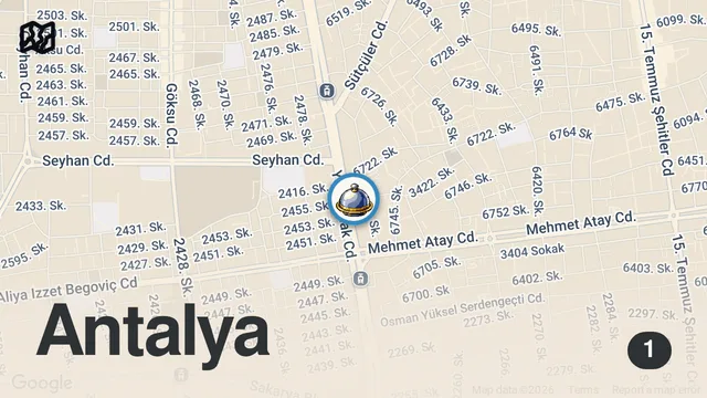Map of EN İYİSİNİ YAPMIYORUM AMA BU FİYATA EN İYİSİ BU! | KOKOFİRİ ANTALYA