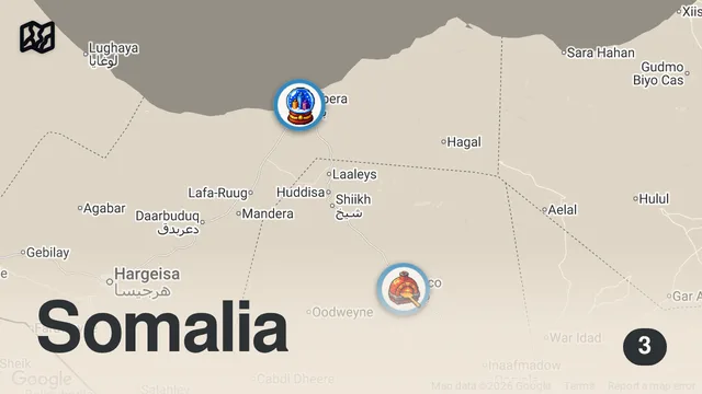 Map of Getting Kicked Out Of The Country That Doesn't Exist On African Maps (final video)