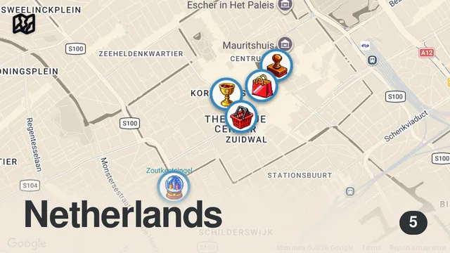 Map of THE HAGUE 🇳🇱 | This City Will Surprise You 😱 | 4K Walking Tour