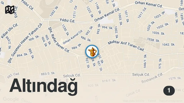 Map of من افضل المطاعم العربيه في الشمال التركي ريزا طرابزون