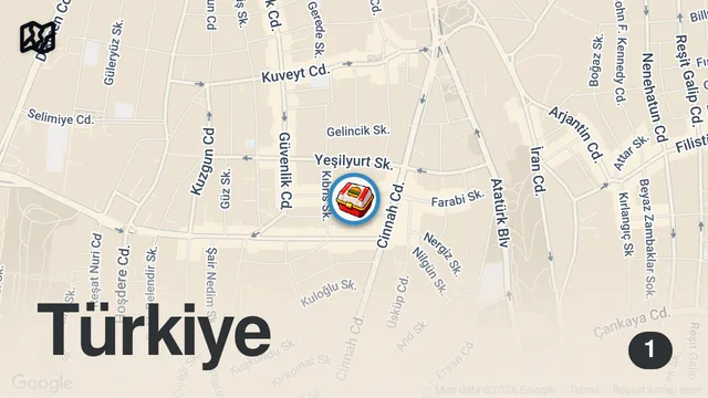 Map of HER HAFTA YENİ BURGER YAPIYORUZ! | ANKARA ET MANYAK