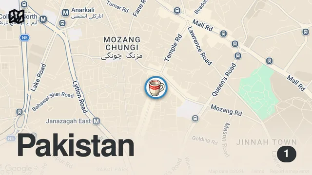 Map of Pakistani Breakfast - 4 am Lahore Street Food! #Paya