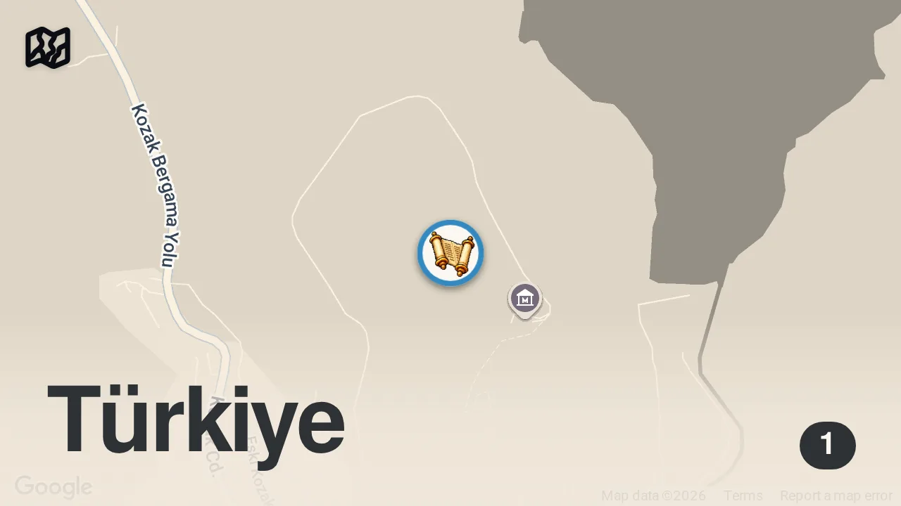 Map of 1 spot from Ankaralı şefin İzmir heyecanı! :) #shorts