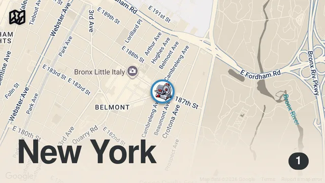 Map of NYC's Top 15 "More Affordable" Restaurants: No. 6: Joe's Italian Deli #sandwich #nycfood #cheapeats