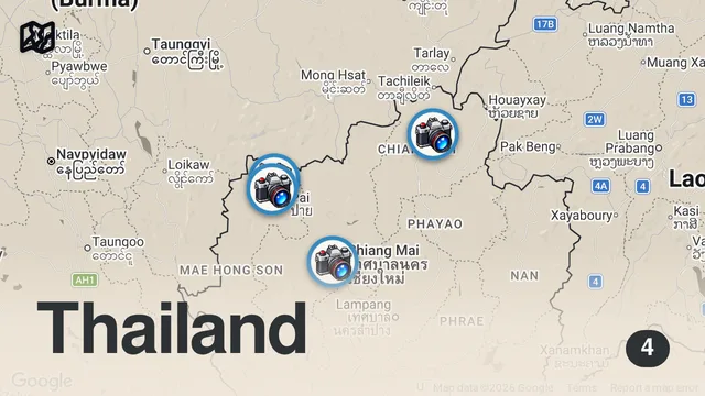 Map of Thailand Hill Tribe Food!! UNIQUE MOUNTAIN FOOD of Karen People!