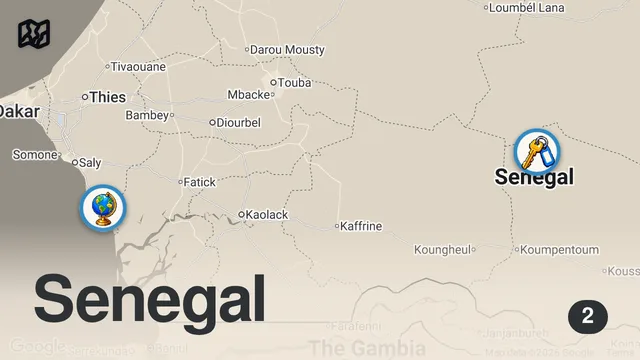 Map of Whole Goat Stew in Africa!! VILLAGE FOOD in Senegal - Best Senegalese Food!!