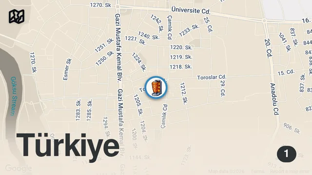 Map of 385 TL 😊 #shorts #kebap #reklam