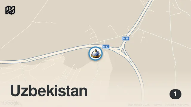 Map of RARE SEEN Mountain BBQ in Uzbekistan 🇺🇿 SAMARKAND Street Food Heaven