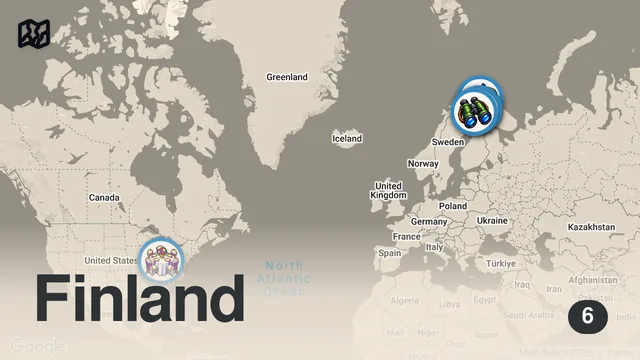 Map of LAPLAND FINLAND TRAVEL GUIDE