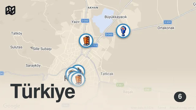 Map of KONYA’DA 3 SAATTE 4000 TL SERİSİ !!!
