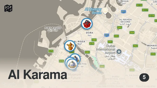 Map of Best Food Dubai!! MEGA EMIRATI FOOD + Bangladeshi + Indian Food in UAE!