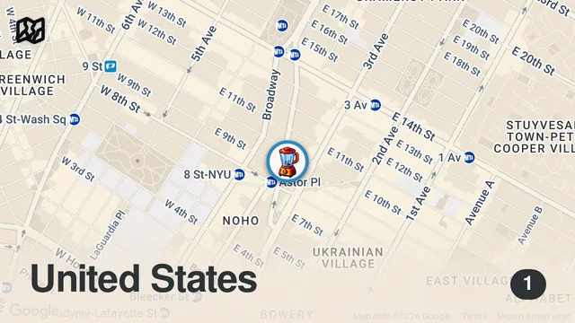 Map of Only eating at FAMILY OWNED RESTAURANTS in NYC for a day #shorts