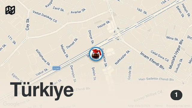 Map of 700 LİRAYA BU YEMEĞİ EVDE YAPAMAZSIN! 😊 | ELAZIĞ FUAT USTA