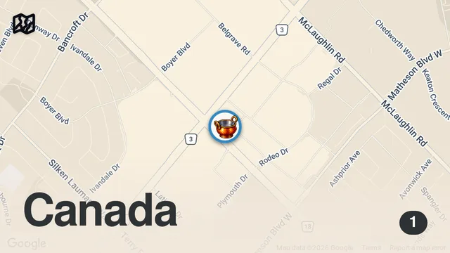 Map of INSIDE the LARGEST All You Can Eat INDIAN BUFFET in North America