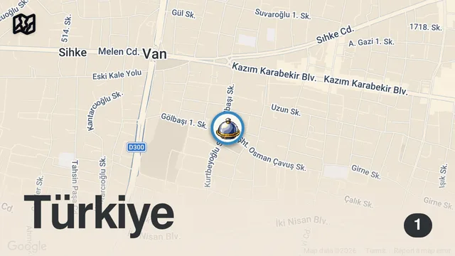 Map of SAAT 5'TE HAZIRLAMAYA BAŞLIYORUZ | VAN KUŞHANE