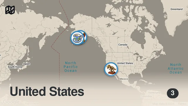 Map of Are Giant Thunderbirds Roaming the Alaskan Skies? | The Alaska Triangle | Travel Channel