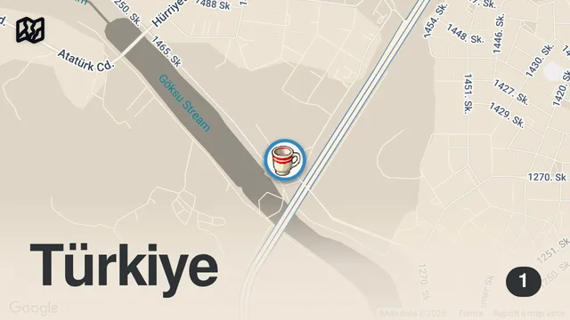 Map of Gözleme abla