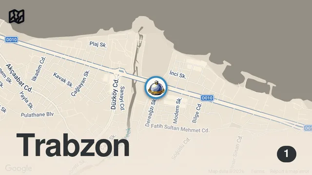 Map of One of Trabzon's Legendary Meatball Spots! #streetfood #short #shorts