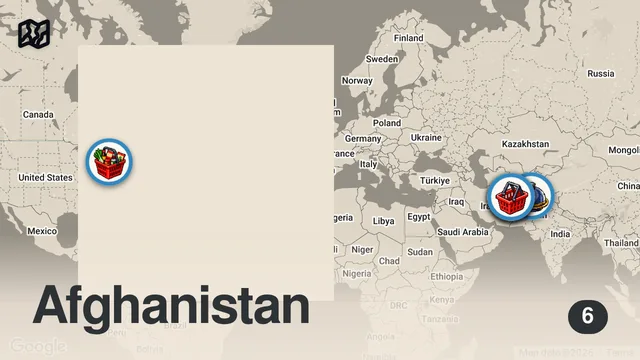 Map of $55 Street Shoe Shine In Herat — Afghanistan Under Taliban 🇦🇫