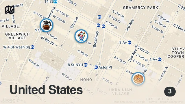 Map of I Tried NYC's Most Viral Food