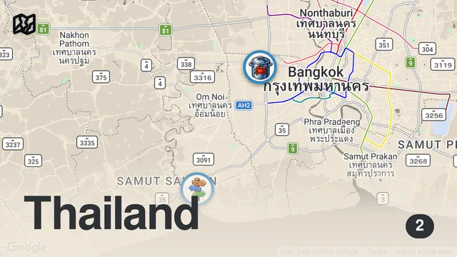 Map of BIGGEST Shrimp I’ve Ever Tried!! Thailand’s XXXL Seafood!!