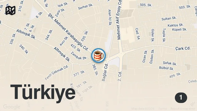 Map of BU KADAR UCUZA KAHVALTI KALMADI | PEKARA BOŞNAK BÖREK