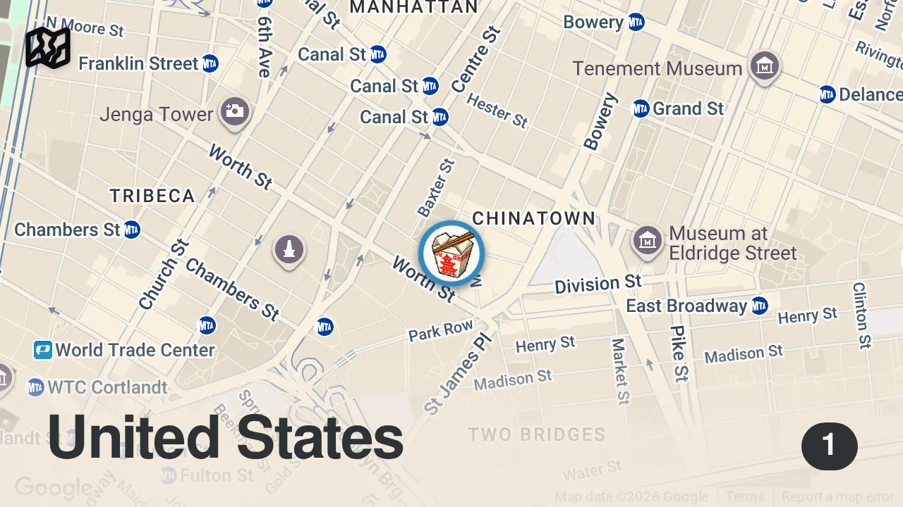 Map of 1 spot from Only eating foods that are 1 DOLLAR for a day #shorts