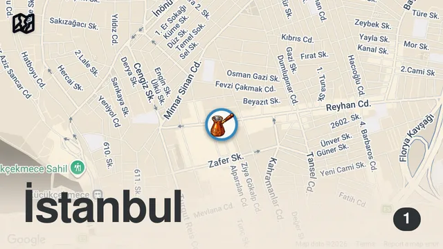Map of SÜRMENE DÖNER CENNET MAHALLESİ