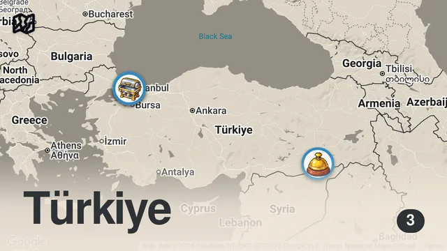 Map of FENOMENİM AMA BULAŞIK YIKIYORUM | BAHÇELİEVLER TURU