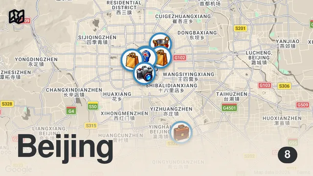 Map of Visiting The Temple Of Heaven To See What World Leaders Experienced In Beijing, China 🇨🇳