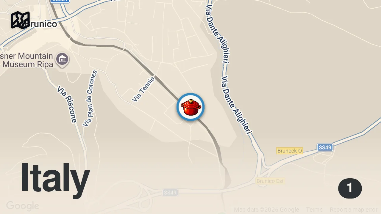 Map of 1 spot from See The Menu That BROKE MICHELIN RECORDS, 3 Stars in 4 Months