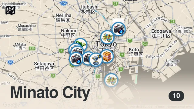 Map of Top 10 Places to Visit in Tokyo | Travel Insider (4K)
