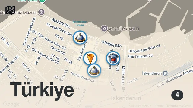 Map of 3 SAATTE 6000 TL SERİSİ!!!