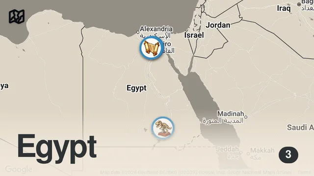 Map of My First Time In Egypt Was Nothing Like I Expected!