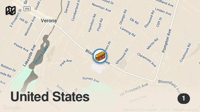 Map of Trying The Best New Sandwich In NJ?!?! Staci’s Sandwich Joint