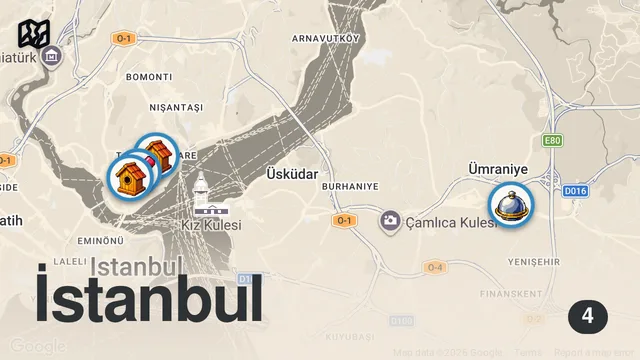 Map of 314 LİRAYA İSTİKLALİ YEDİK! | İSTİKLAL SOKAK LEZZETLERİ
