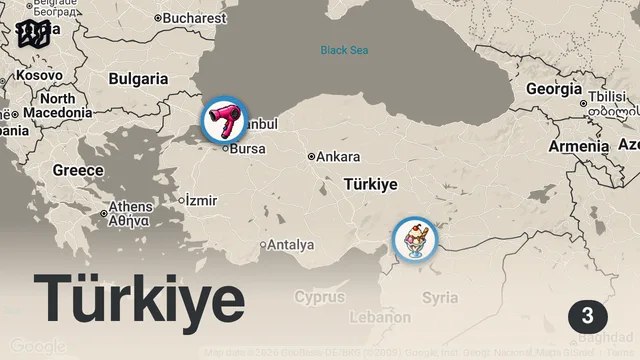 Map of EN SEVDİĞİMİZ BÖREKÇİLER - TOP 5️⃣ - Ayaküstü Lezzetler