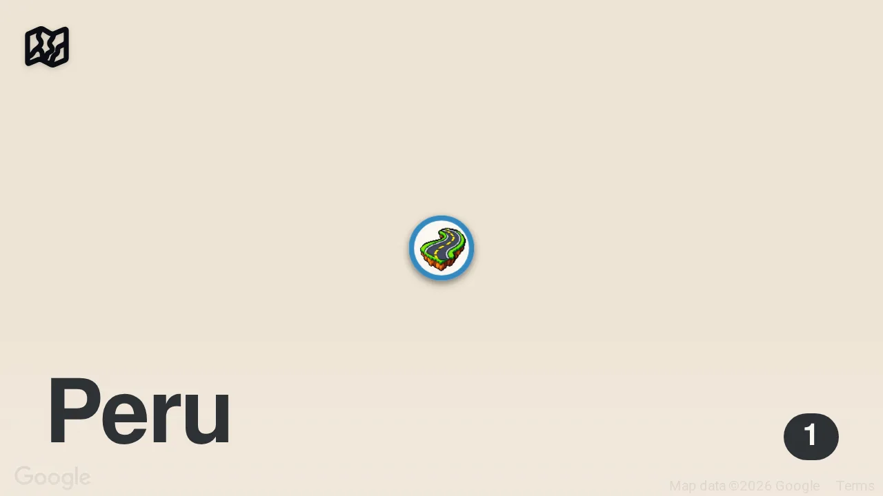Map of 1 spot from EXCITING ANNOUNCEMENT FROM PERU // VAGABROTHERS MERCH!!!